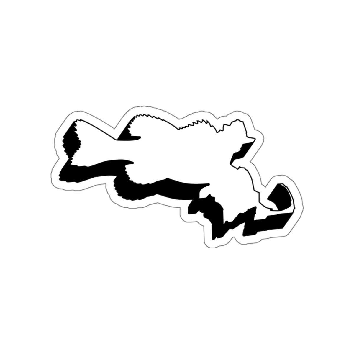 3D Logo - 6" Diecut Sticker