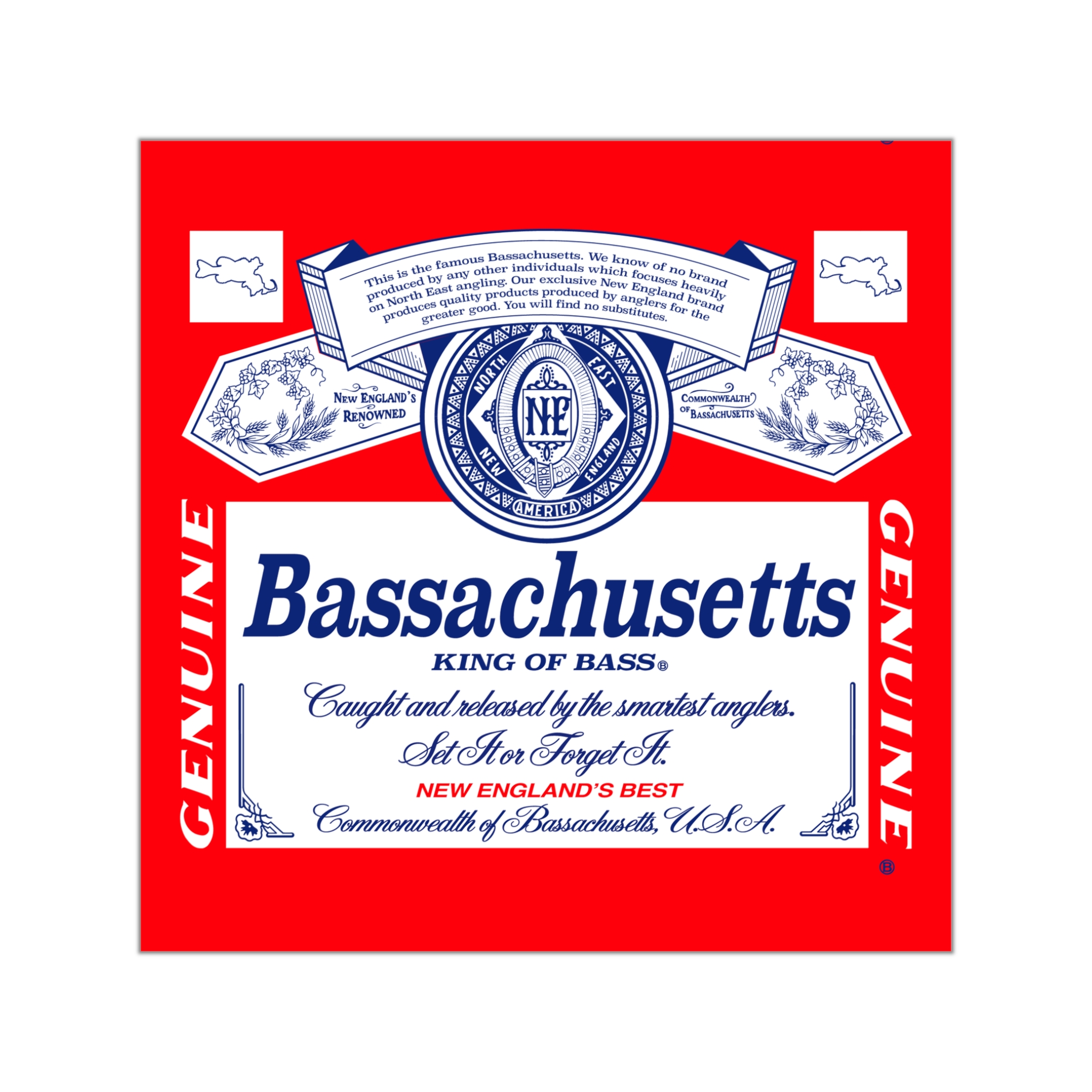 King of Bass - Sticker